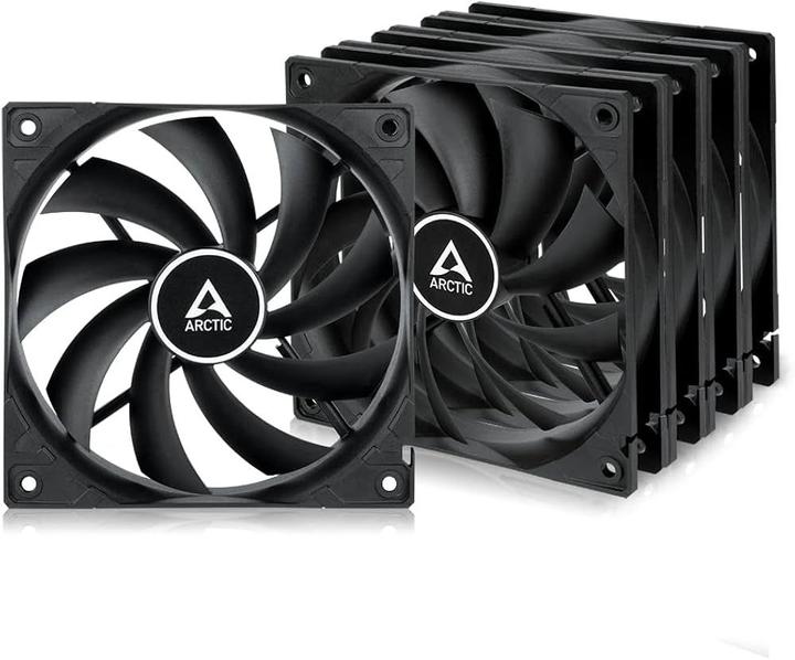 Produktbild Arctic F12 PWM (Black) - 5 Pack (120 mm, 5 x)