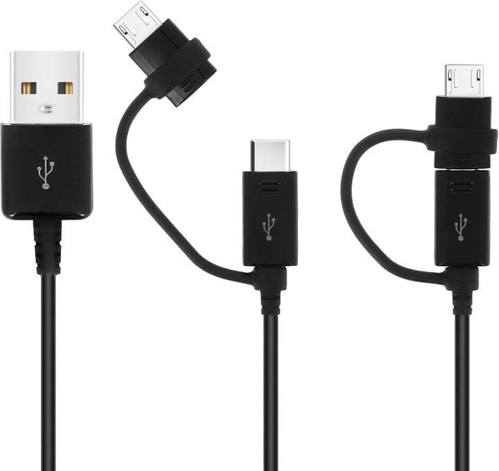 Produktbild Samsung EP-DG950DBE Micro-USB / USB-C Kabel (1.50 m, USB 3.2 Gen 1)