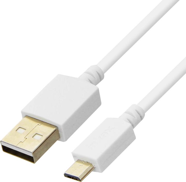 Produktbild Inkax Micro-USB auf USB 2m Kabel (2 m, USB 2.0)