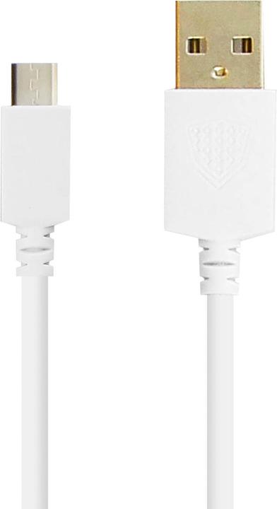Produktbild Inkax Micro-USB auf USB 2m Kabel (2 m, USB 2.0)