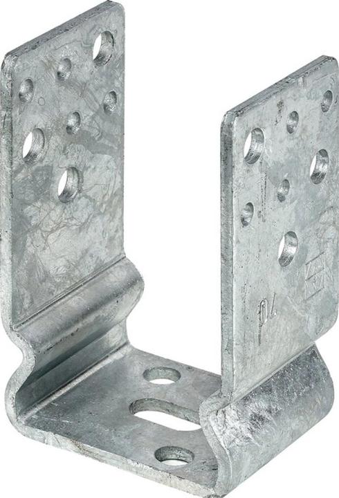 Image du produit Vormann Sabot de support 91 x 60 x 125 mm Acier galvanisé à chaud à visser (Pied de support, 1 pcs)