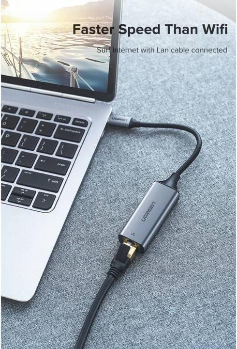 Produktbild Ugreen Gigabit Ethernet Adapter (USB-C 3.1 Gen 1, RJ45 (1x))