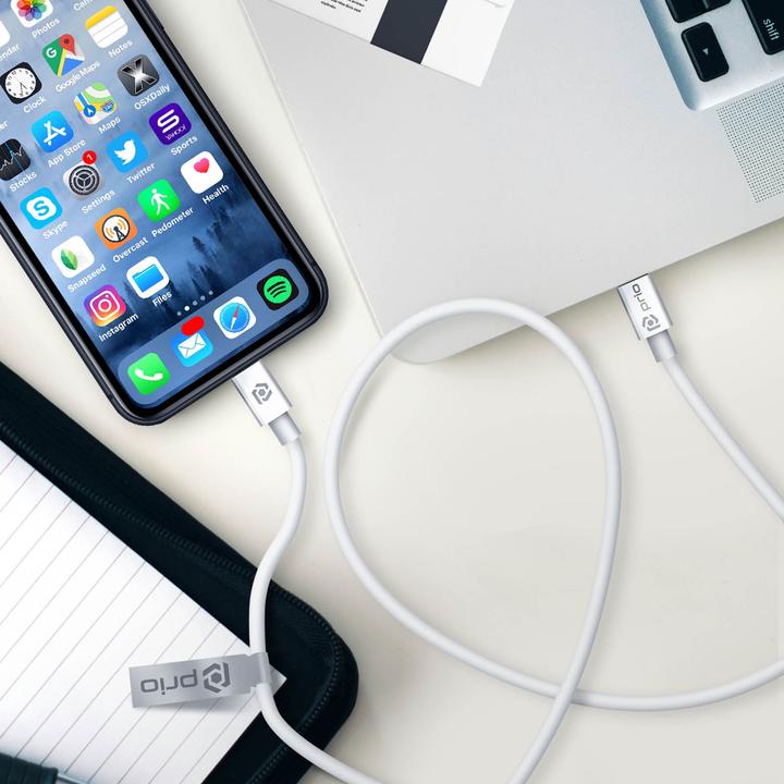 Actual product image prio USB-C to Lightning charging cable (1 m, USB 4.0)