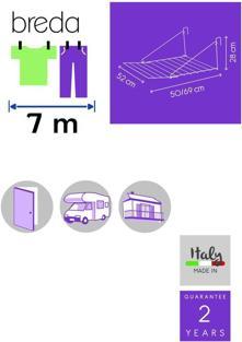 Actual product image Tomado Wäscheständer (7 m)