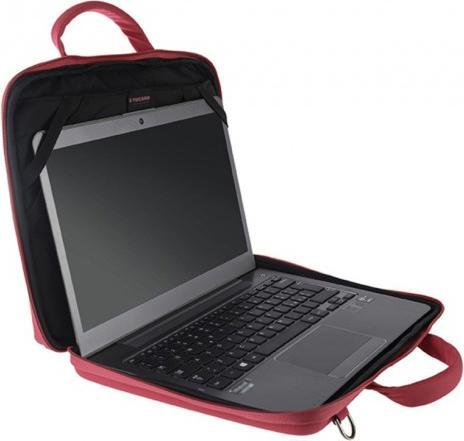 Productafbeelding Tucano BORSA DARKOLOR SLIM 13/14" ROOD (14")
