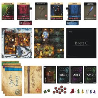 Actual product image Hasbro Dungeons & Dragons Escape (German)