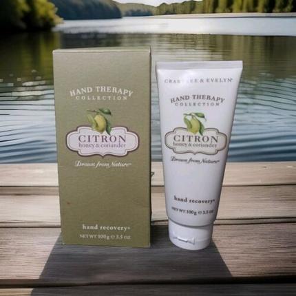 Lancaster Crabtree & Evelyn Hand Recovery Citron Honey Coriander 3.5 oz - HTF