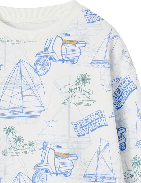 Actual product image Vertbaudet Jungen Sweatshirt mit Recycling-Polyester (128)