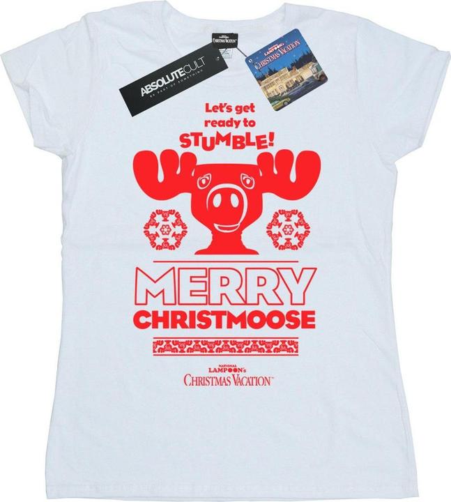 National Lampoon´s Vacation National Lampoon's Christmas Vacation Merry Christmoose TShirt (M)