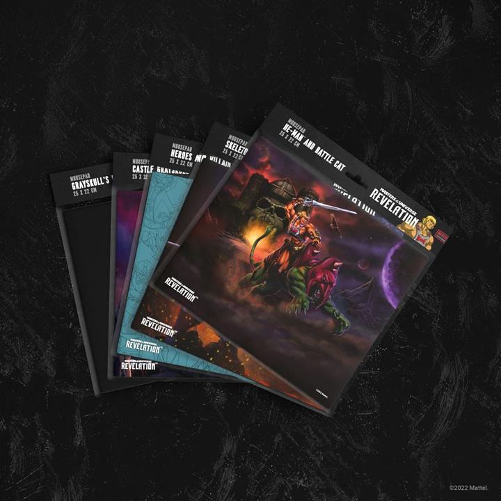 Image du produit Heo Games Les Maîtres de l'Univers : Revelation&trade Tapis de souris He-Man&trade et Battle Cat 25 x 22 cm