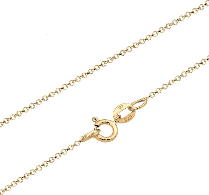Immagine prodotto Elli Collana di pietre preziose, ovale (Argento 925, 45 cm)