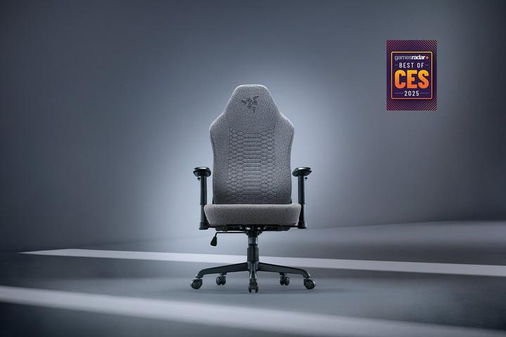 Productafbeelding Razer Iskur V2 X Gaming Chair, hellgrau
