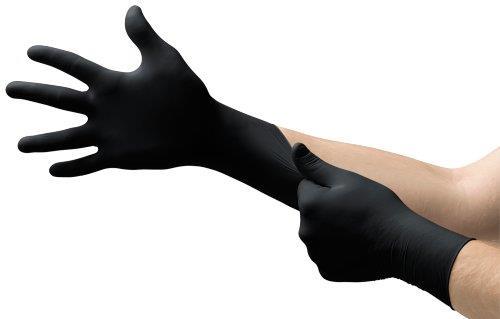 Produktbild Ansell Einweg-Nitril-Handschuhe MicroFlex® MidKnight™ Touch 93-732 (XL)