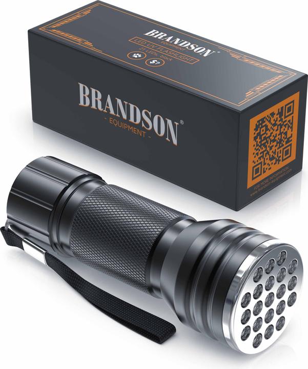 Produktbild Brandson UV LED-Taschenlampe (10 cm)