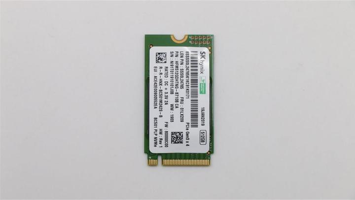 Produktbild Lenovo SSD M.2 PCIe NVMe FRU SSD (512 GB, M.2 2280)