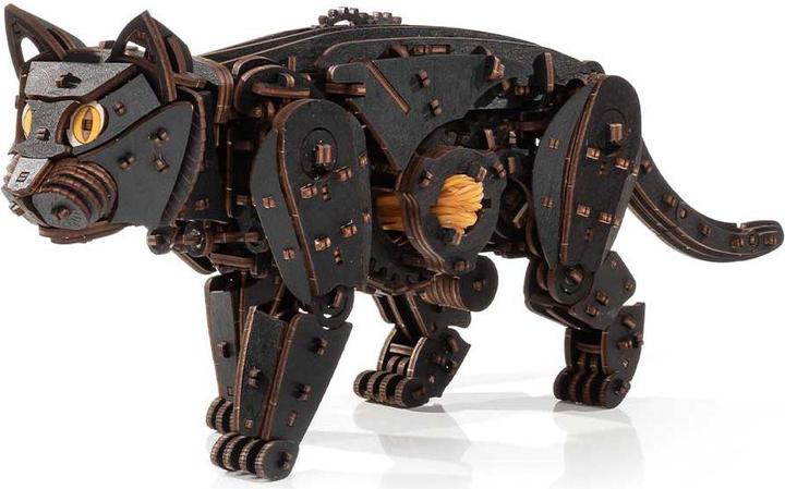 Eco Wood Art Cat