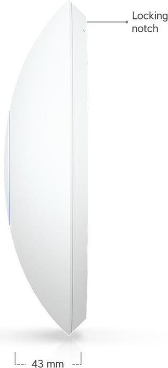 Actual product image Ubiquiti Compact, ceiling-mount WiFi 7 (4300 Mbit/s)