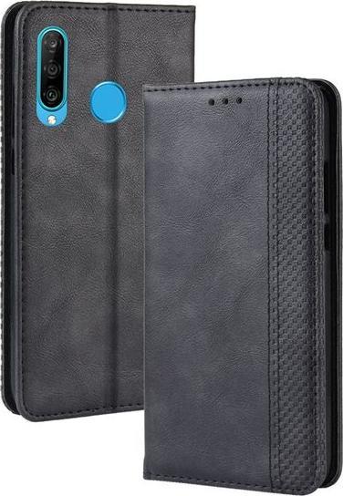 Produktbild MU Style Vintage Style Leder Bookcover Hülle (Honor 20 Lite)