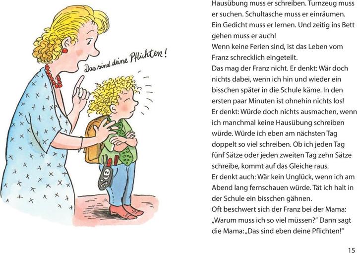 Produktbild Feriengeschichten vom Franz (Deutsch, Christine Nöstlinger, 2019)
