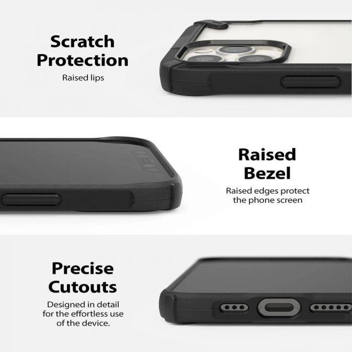 Image du produit Ringke Fusion X Case Armored Cover with Frame for iPhone 12 Pro (Apple iPhone 12)
