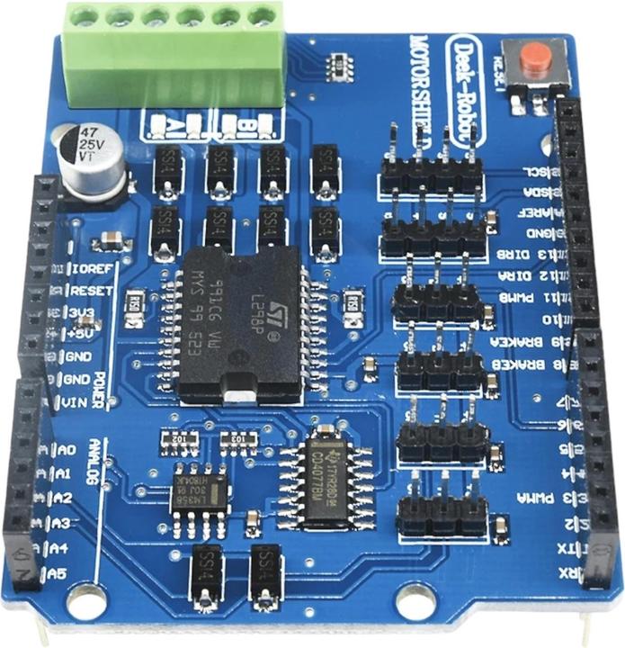 Image du produit Purecrea L298 Bouclier moteur pour Arduino Rev3