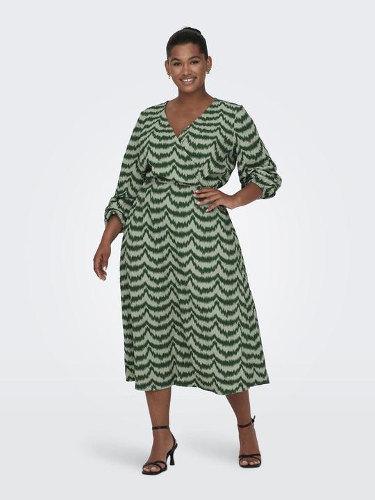 Produktbild Only Curvy Langarm Wickelkleid (52)