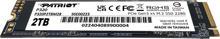 Produktbild Patriot P320 (2000 GB, M.2 2280)