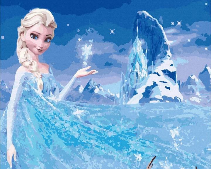 Produktbild ITA Malen nach Zahlen - Die Eiskönigin Elsa