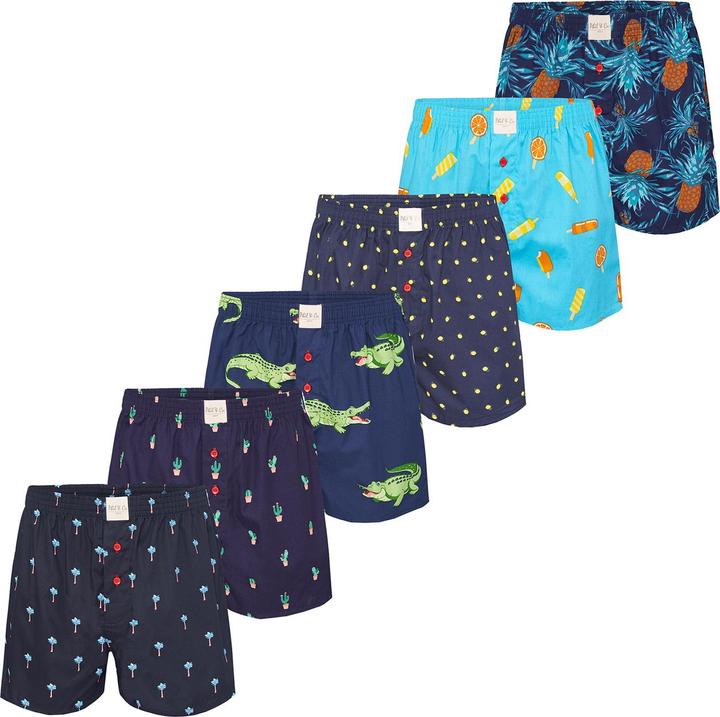 Phil & Co. Berlin Boxer Prints (XL, 6er Pack)