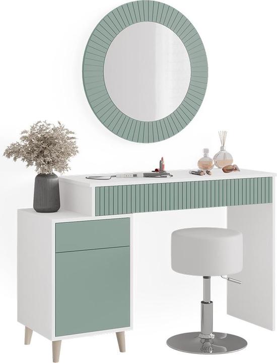 Produktbild Vicco Arles mit Hocker (40 x 120 x 77 cm)