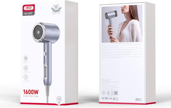 Image du produit xO sèche-cheveux CF2 bleu 1600W