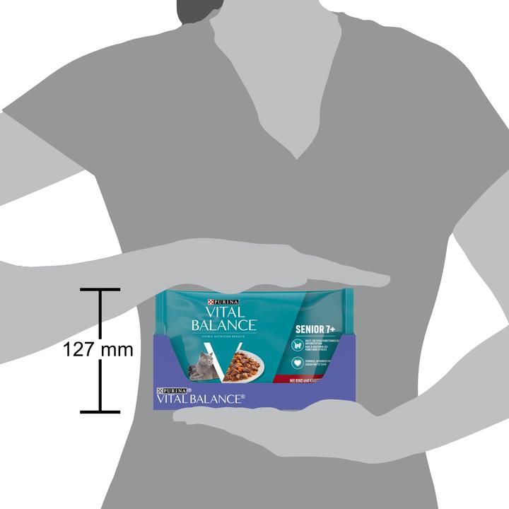 Produktbild Vital Balance Senior 7+ (Senior, 4 Stk., 340 g)