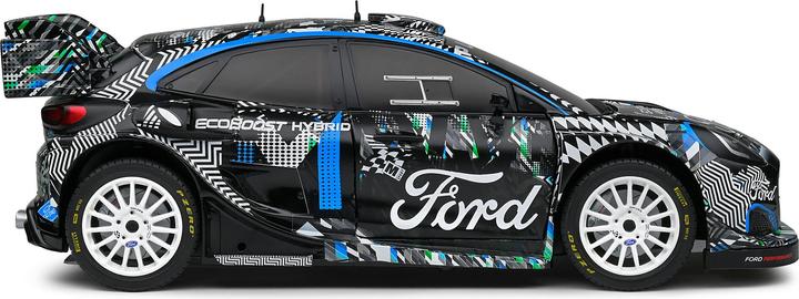 Actual product image Solido 1:18 Ford Puma WRC black