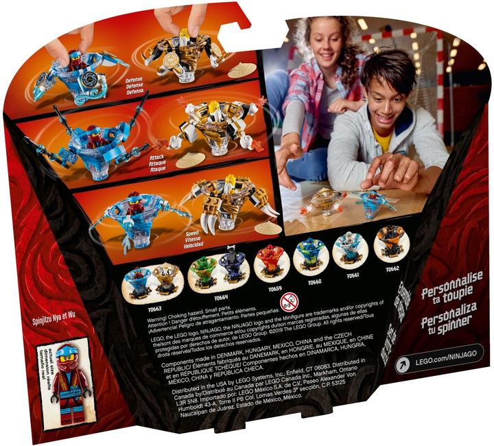 Actual product image LEGO Spinjitzu Nya Wu (70663, LEGO Ninjago)