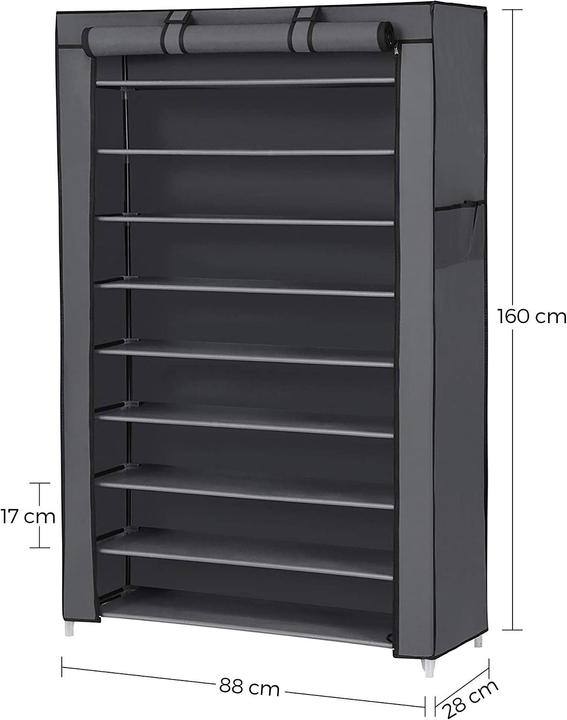 Actual product image Songmics Erin (88 x 28 x 160 cm)