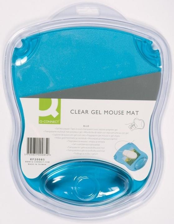 Actual product image Q-Connect Mouse pad with gel pad blue