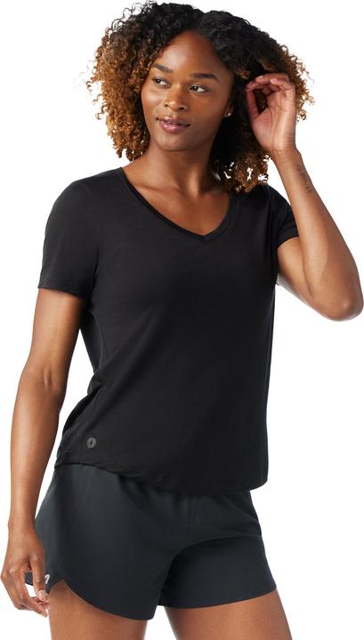 Immagine prodotto Smartwool Active Ultralite Donna con scollo a V e manica corta (L)