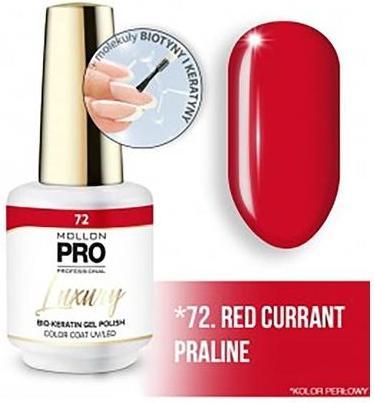 Actual product image Mollon Pro Luxury Semi-Permanent Nail Polish N°72 - 8ML (N°72, Colour paint)