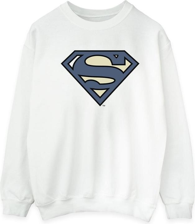 Superman Indigo Blue Logo Sweatshirt (L)