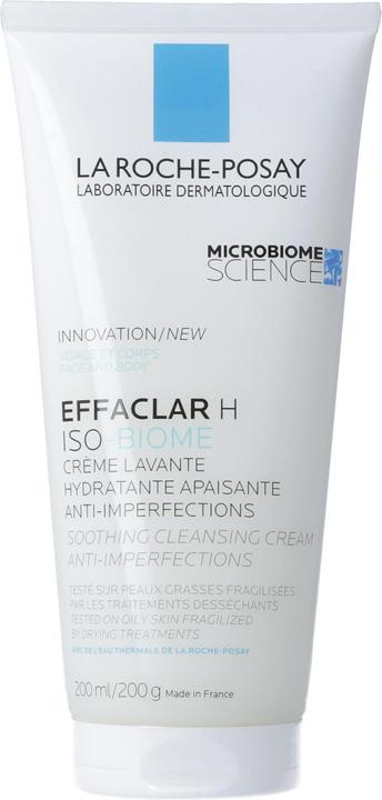 La Roche Posay Effaclar H Isobiome Crema di lavaggio (Crema lavaggio, 200 ml)