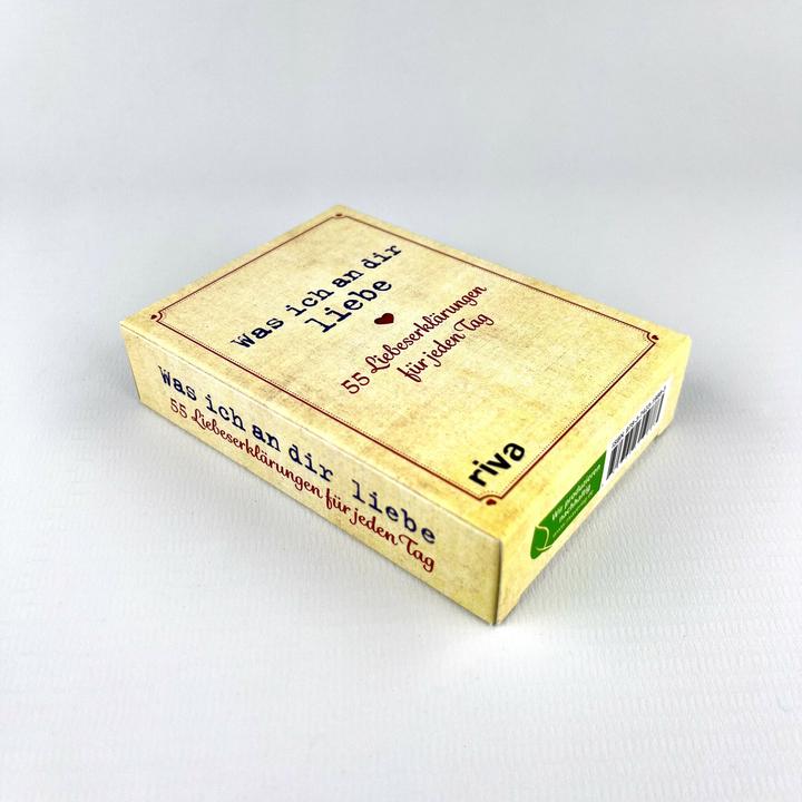 Actual product image Was ich an dir liebe - 55 Liebeserkläru (German, 2022)