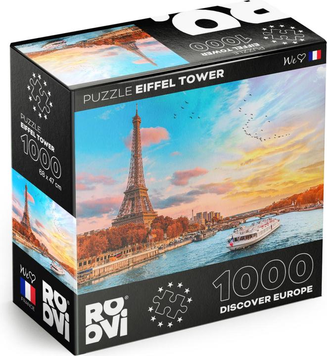 Immagine prodotto D-Toys Puzzle 1000 pieces - Eiffel Tower, Paris, France (1000 pezzi)