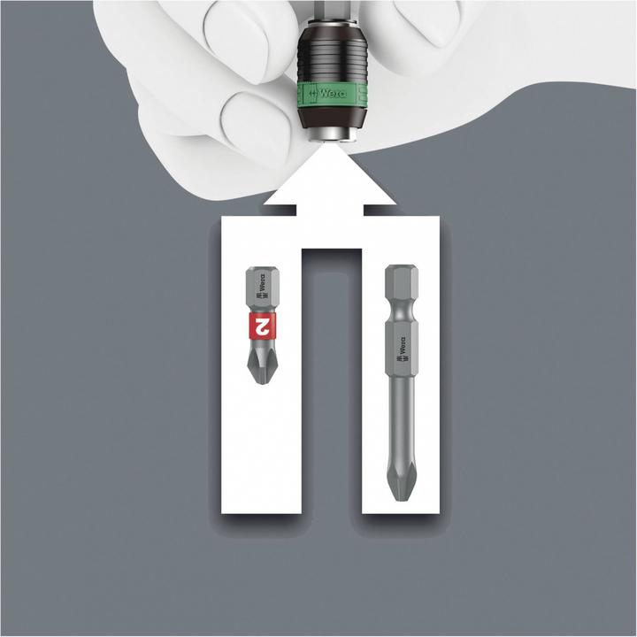 Actual product image Wera Kraftform Kompakt Pistol RA (25)