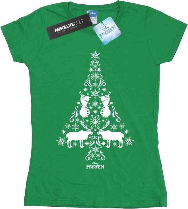 Disney Frozen Christmas Tree TShirt (L)