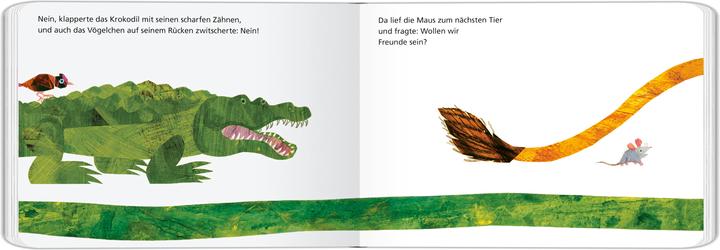 Actual product image Die kleine Maus sucht einen Freund (German, Eric Carle, 2022)