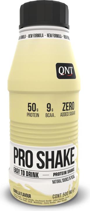 Image du produit QNT Pro Shake Low Carb Protein Drink Vanilla liq (Vanille, 12 x)