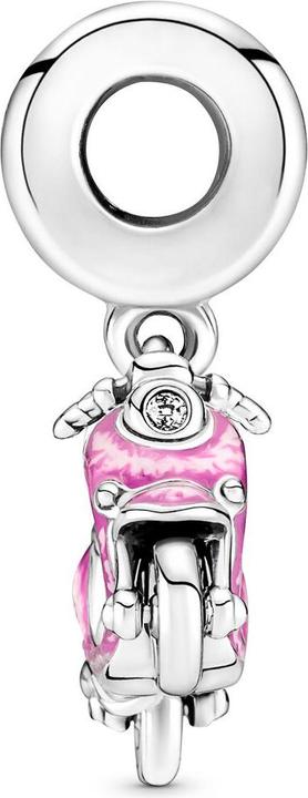 Immagine prodotto Pandora Rosafarbener Motorroller Charm (Argento 925)
