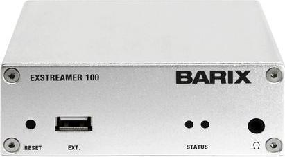 Actual product image Barix Exstreamer 110 EU package