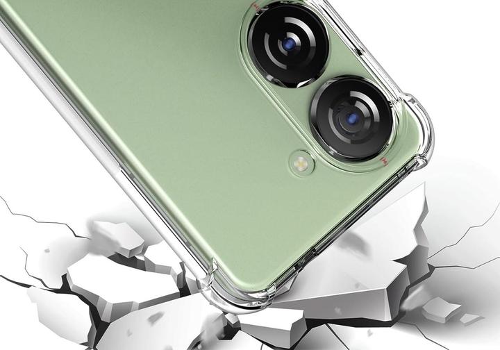 Productafbeelding Screenguard Asus Zenfone 10 Hoesje Kristal Zachte Airbag Bumper (Asus Zenfone 10)