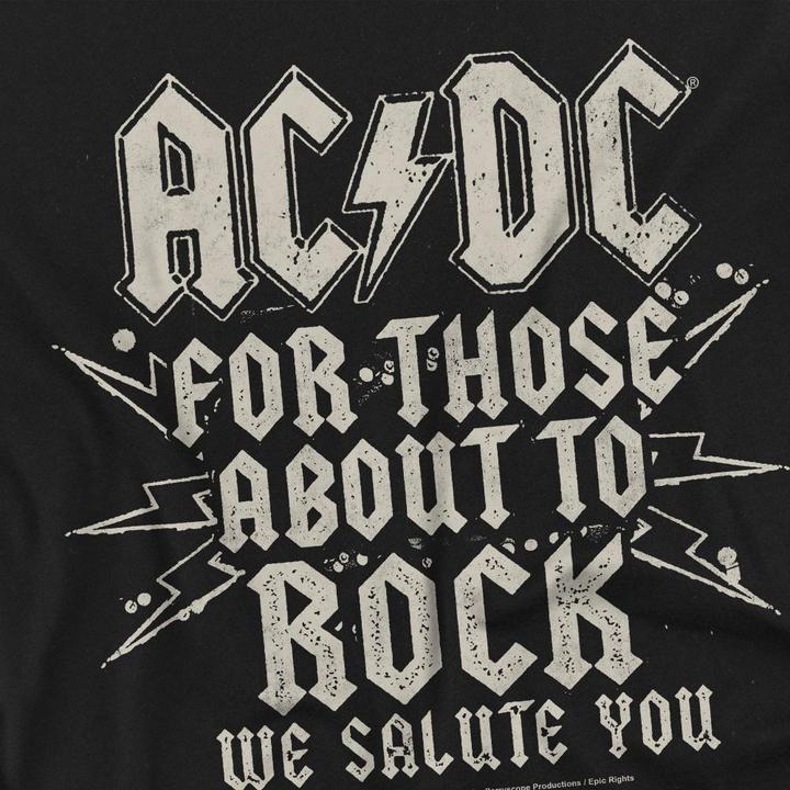 Immagine prodotto AC/DC Salute Maglietta Uomo (L)
